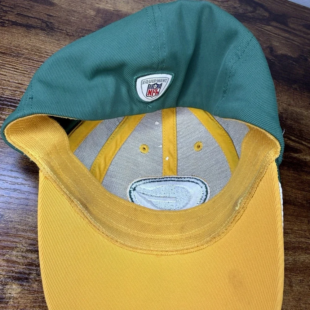Reebok Green Bay Packers NFL Equipment Flex Fit Hat Cap Adult OSFA Green
